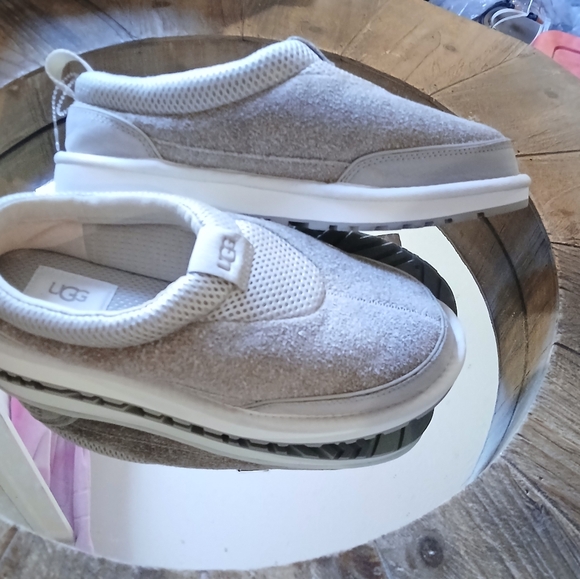 UGG Men's Light Tan Slip-On Loafers - Picture 6 of 6